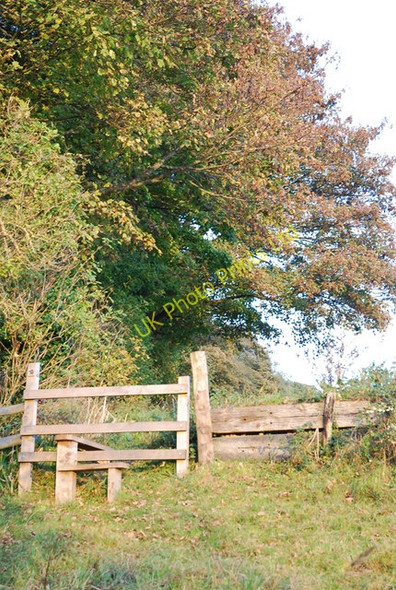 Photo 6"x4" Wessex Ridgeway climbing Preston Hill Iwerne Minster c2007