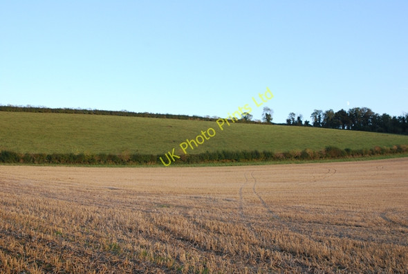 Photo 6"x4" Foot of Ranston Hill Iwerne Courtney or Shroton c2007