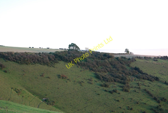 Photo 6"x4" Top edge of Combe Bottom Fontmell Magna c2007