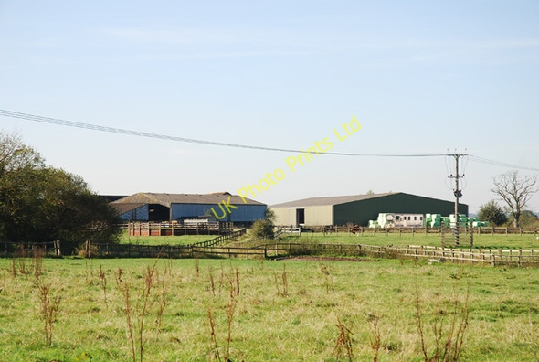 Photo 6"x4" Rear of Half Moon Stud Motcombe c2007