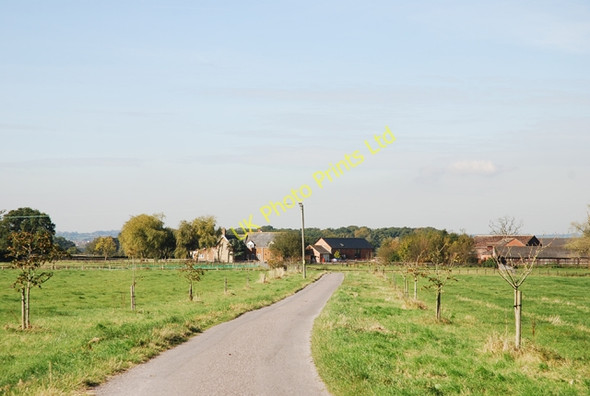 Photo 6"x4" Drive to Half Moon Stud Motcombe c2007