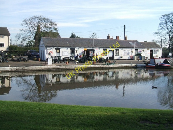 Photo 6"x4" Tea shop and chandlery Norbury Junction c2007