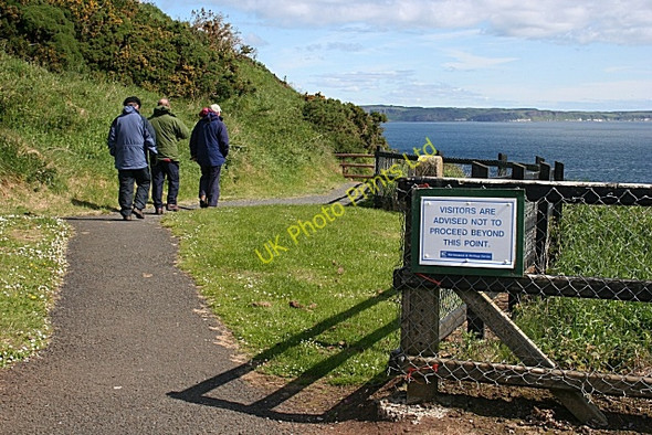 Photo 6"x4" You have been warned! Ballycastle\/D1140 c2007