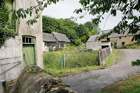Photo 6"x4" Derelict Northern Farm, Over Wallop Over Wallop c2007