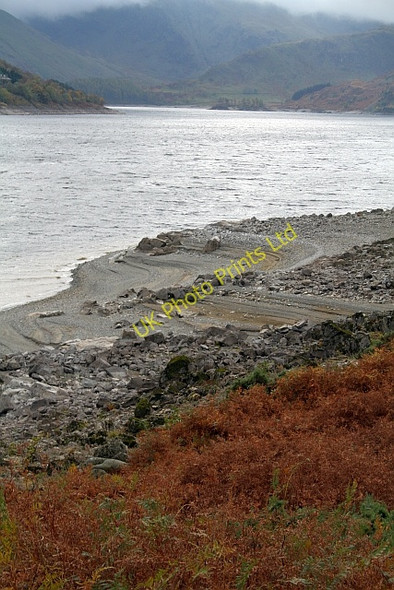 Photo 6"x4" Low Levels at Haweswater Haweswater Reservoir c2007