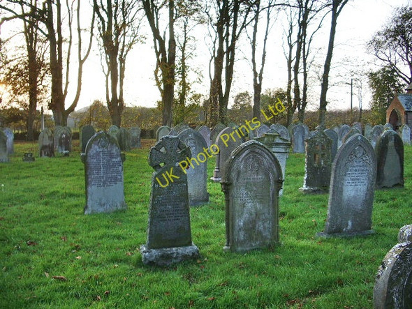 Photo 6"x4" St Paul's Church, Causewayhead, Graveyard Calvo c2007