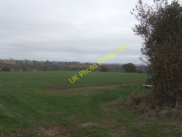 Photo 6"x4" Arable land at Hall Farm Deuxhill c2007