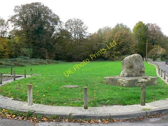 Photo 6"x4" Site of Chiseldon railway station,Chiseldon, Swindon Chiseldon c2007
