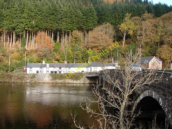 Photo 6"x4" Cottages at Pen-y-bont Machynlleth c2007
