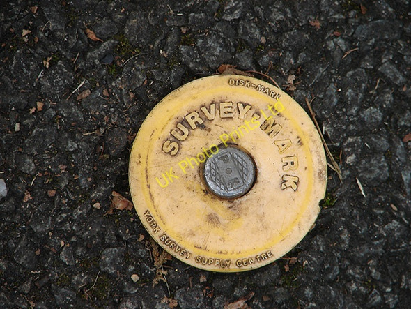 Photo 6"x4" Survey Mark Minffordd\/SH5938 c2007