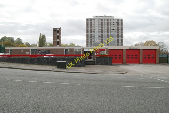 Photo 6"x4" Stockport fire station Stockport\/SJ8990 c2007