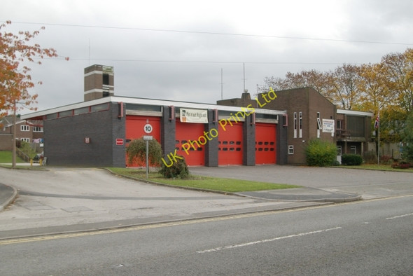 Photo 6"x4" Leek fire station Leek\/SJ9856 c2007