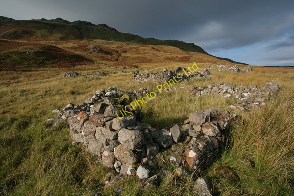 Photo 6"x4" Ruins at Bourblaige Bourblaige c2007