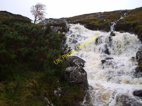 Photo 6"x4" Allt Bad an t-Sagairt Burn Badintagairt c2005