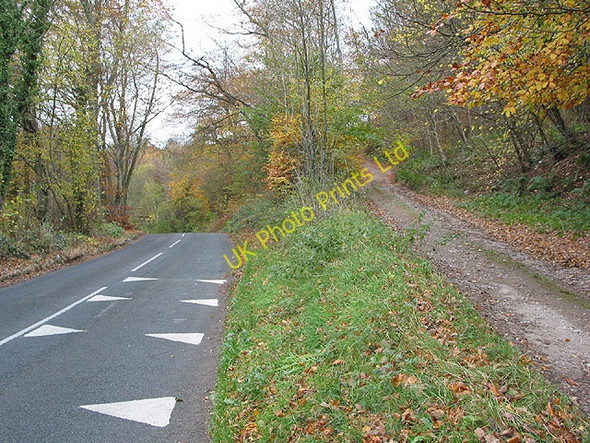 Photo 6"x4" Hilltop road and parallel track near Joy's Green Joy's Green c2007