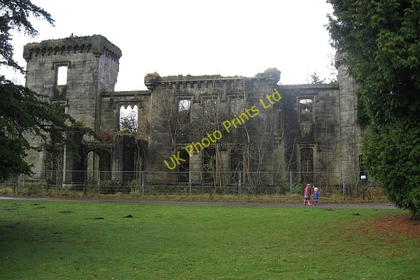 Photo 6"x4" Craigend Castle (Ruin) Mugdock c2007