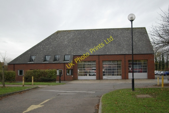 Photo 6"x4" Broughton fire station Atterbury c2007