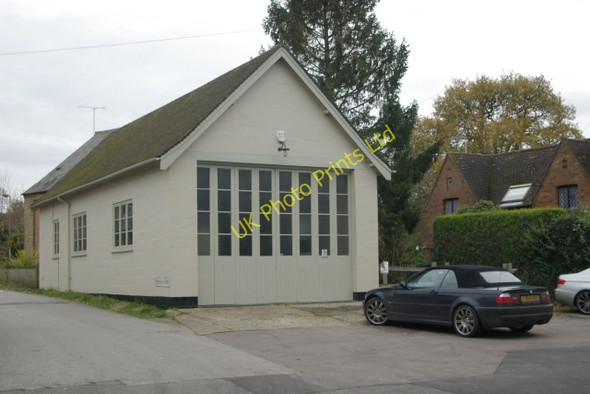 Photo 6"x4" Woburn old fire station Birchmoor Green c2007