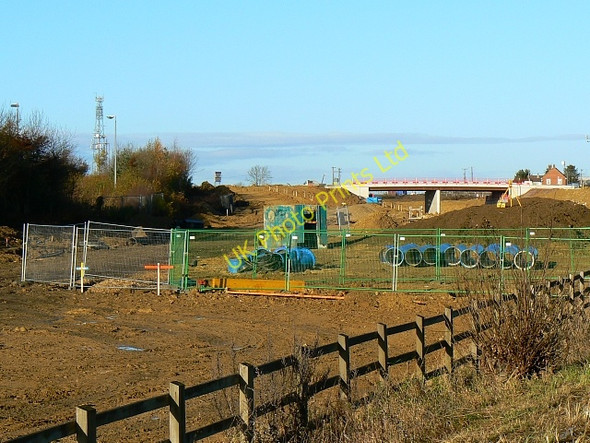 Photo 6"x4" Blunsdon By-pass south site, Blunsdon 29.11.2007 Blunsdon St Andrew c2007