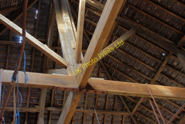 Photo 6"x4" Close Up of Roof Construction Skelton\/NZ6518 c2007