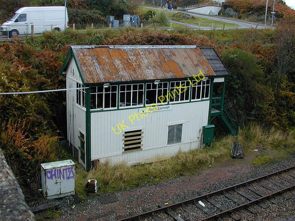 Photo 6"x4" Kyle of Lochalsh signal box Kyle of Lochalsh\/Caol Loch Ailse c2003