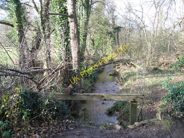 Photo 6"x4" Broughton Brook and the mill sluice in Hawarden Park Hararden\/Penarl\u00e2g c2007