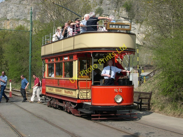 Photo 6"x4" Paisley District Tram (1919) at Crich Tramway Museum, Derbyshire Crich c2007