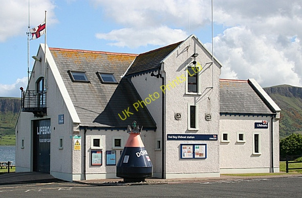 Photo 6"x4" Red Bay Lifeboat Station Cushendall c2007
