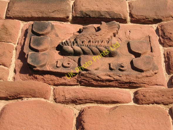 Photo 6"x4" Plaque on the Phoenix Tower Chester c2007