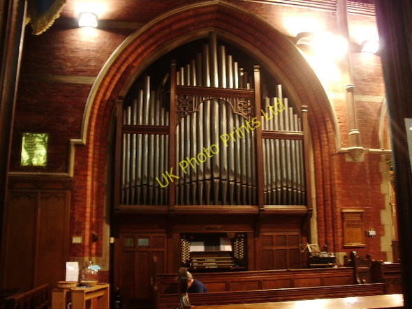 Photo 6"x4" St Annes Parish Church, Organ Lytham St Anne's c2007
