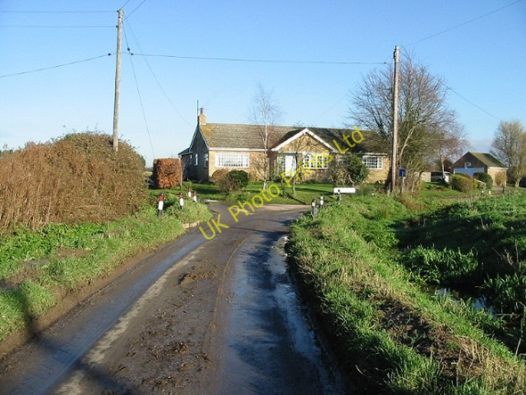 Photo 6"x4" Bungalow on Lower Weddington Farm Road Cop Street c2007