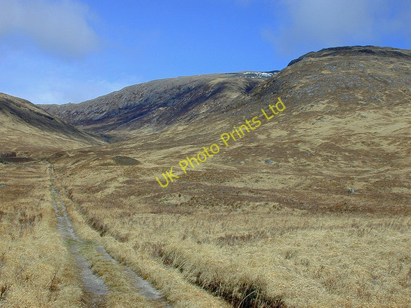 Photo 6"x4" Lower slopes of Beinn Toaig Allt Toaig c2003