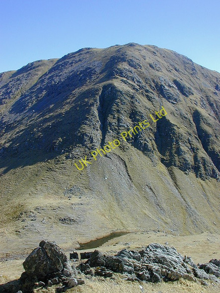 Photo 6"x4" The Bealach Arnasdail and Beinn na h-Eaglaise Arnisdale c2003