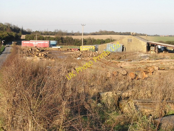 Photo 6"x4" Timber yard on Mill Lane, Golgotha Golgotha c2007