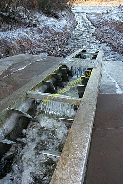 Photo 6"x4" Fish Ladder in Fochabers Burn Fochabers c2007