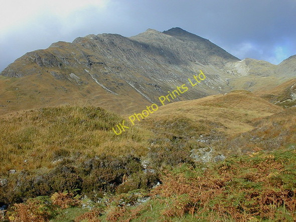Photo 6"x4" Hillside south of the Abhainn nan Leac Kilmarie c2002