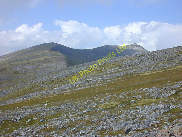 Photo 6"x4" Southwestern slopes of Sg\u00c3\u00b2r Eilde Beag Sgor Eilde Beag c2002