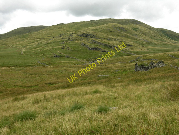 Photo 6"x4" View towards Banc Lluestnewydd Banc Llechwedd-mawr c2005