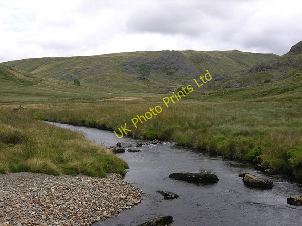 Photo 6"x4" Afon Hengwm Banc Llechwedd-mawr c2005