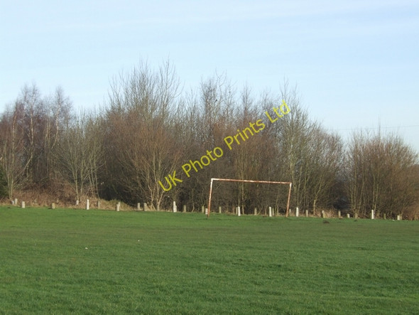 Photo 6"x4" Goalposts on Bushbury Hill Wednesfield c2007