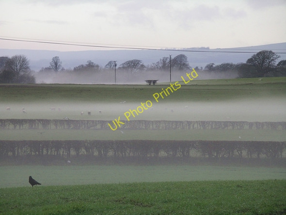 Photo 6"x4" Waves of mist Lochmaben c2007