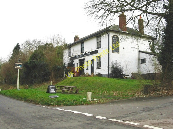 Photo 6"x4" The Royal Oak pub Frogham\/TR2550 c2007