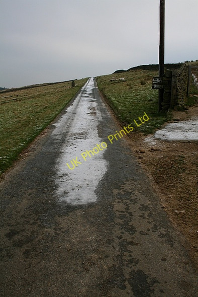 Photo 6"x4" Private Road at Fleensop Horsehouse c2007