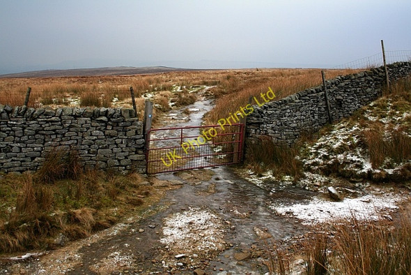 Photo 6"x4" Bridleway Over Fleensop Moor (2) Braidley c2007
