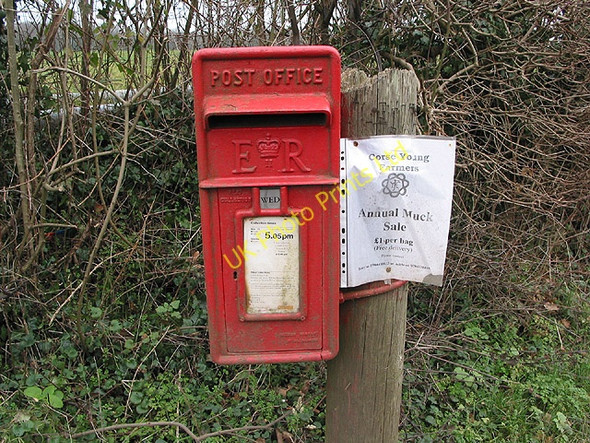 Photo 6"x4" The postbox at Anthony's Cross Anthony's Cross c2008