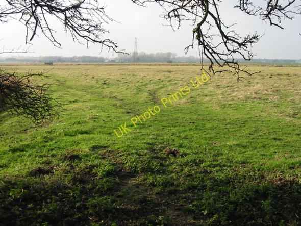 Photo 6"x4" Goshall Valley from the disused railway line Sandwich c2008