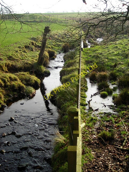 Photo 6"x4" Small Burn Near Cladance Laigh Carnduff c2008 P1