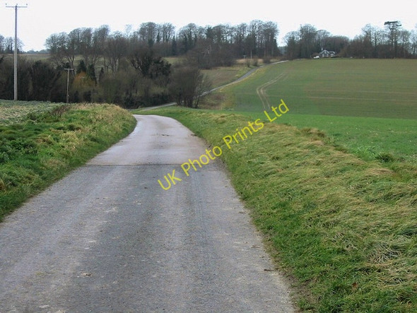 Photo 6"x4" Private road leading from Waldershare House Eythorne c2008