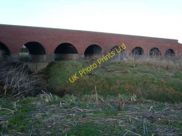 Photo 6"x4" Flood arches Gainsborough\/SK8189 c2008