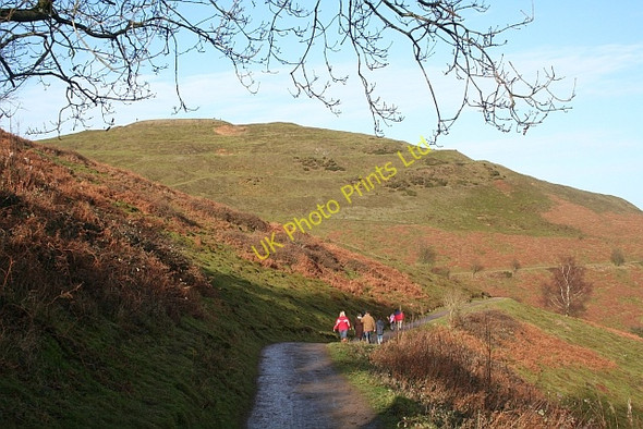 Photo 6"x4" Path below British Camp Little Malvern c2008
